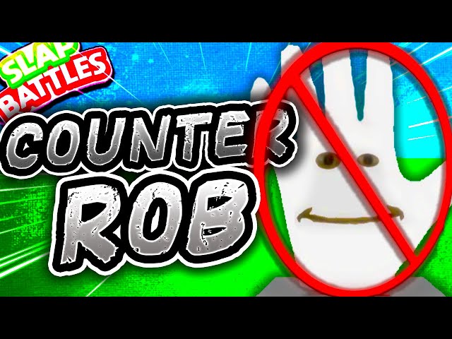 HOW to COUNTER the ROB Glove ⚪- Slap Battles Roblox
