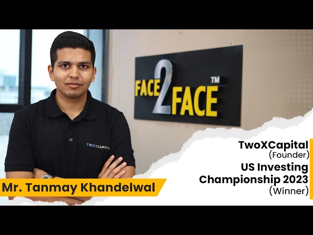 Journey of a Young Stock Trading Champion from Indore🏆📊 #Face2Face | Tanmay Khandelwal | Vivek Bajaj