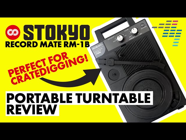 Stokyo Record Mate RM-1B Review - Our FAVOURITE portable turntable