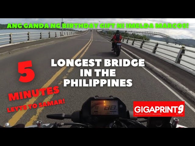 SAN JUANICO BRIDGE | ZX-25R & MT-03 RIDE | LEYTE,PHILIPPINES 🇵🇭