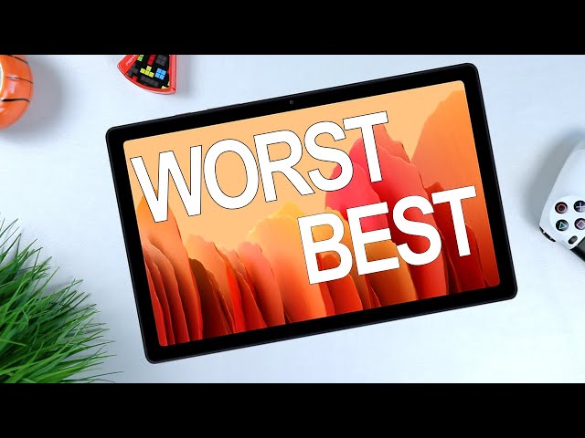 Galaxy Tab A7 Good and Bad - TOP 3 Best and TOP 3 Worst