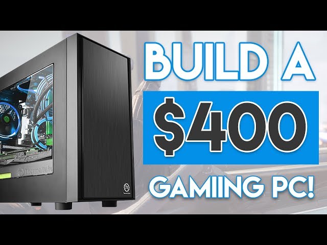 EPIC $400 BUDGET GAMING PC BUILD 2018! [Ryzen APU Build - 1080p 60FPS!]
