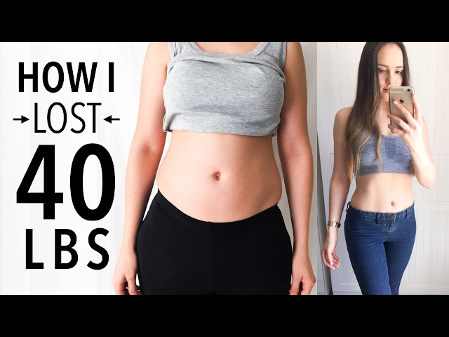 My Weight Loss Story - How I Lost 40 Lbs! | Before & After Pictures