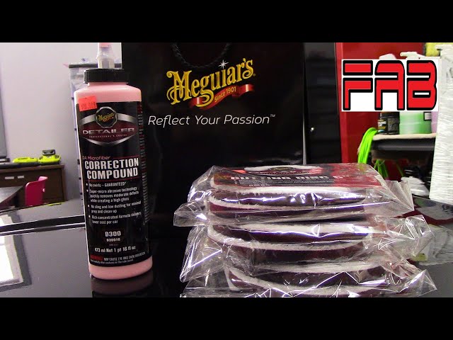 Meguiar's Correction Compound and Microfiber Pads! Let's See How They Do!