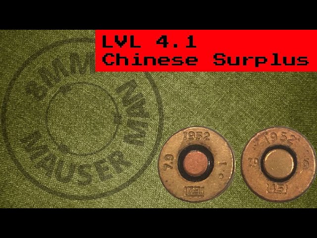Surplus 8mm Ammo Review: Chinese Part 1 (1952)