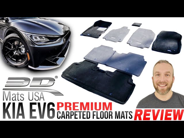 Kia EV6 | 3D Mats USA | Premium Carpeted Floor Mats Review 😀