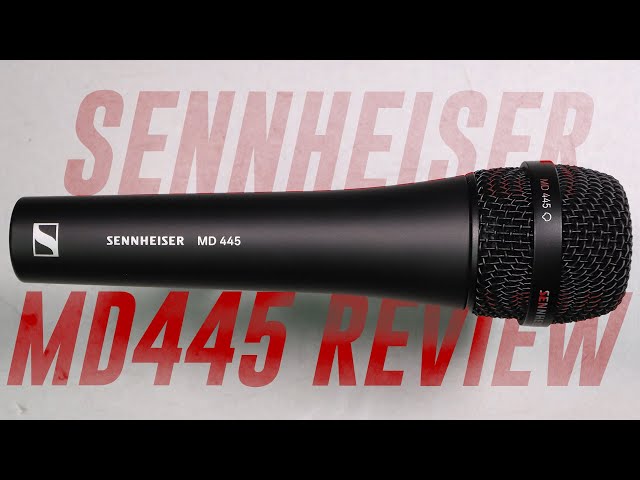 Sennheiser MD445 Review / Test (Vs. SM58, E835, sE V7, D5, M88 TG, MD435, and More)