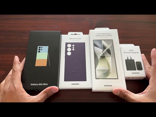 Samsung Galaxy S24 Ultra Unboxing and Quick Setup 🔥