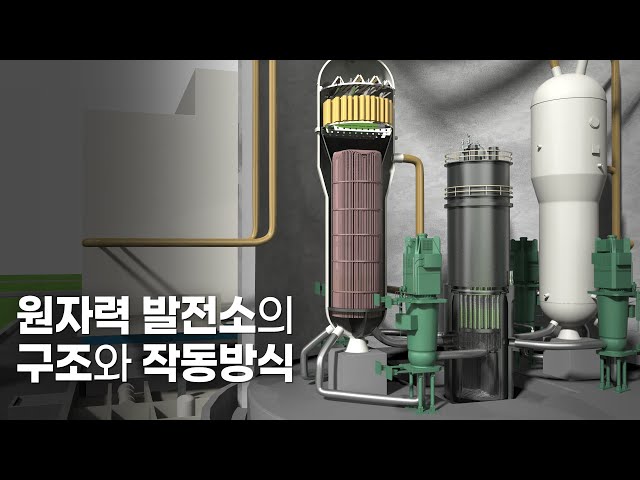 원자력 발전소는 어떻게 작동할까? [2편] 원자력 발전소의 구조와 작동방식