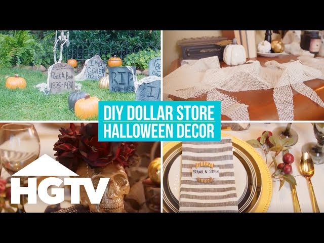 Easy Does It: Dollar Store Halloween Decor | HGTV