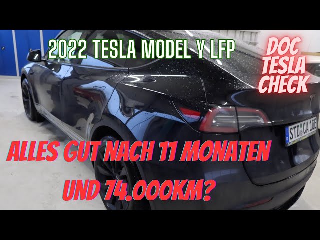Tesla Model Y Standard LFP.  11 Monate - 74tkm. Durchgefallen. Akkucheck.