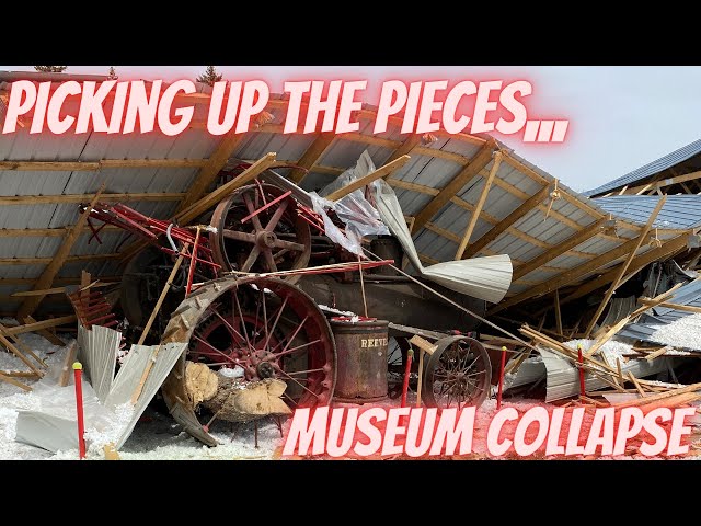 Seeing What Can Be Salvaged... Extracting The Damaged Equipment From The Collapsed Museum Buildings!