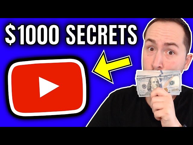 How To Make Money on YouTube WITHOUT Monetization ($1000 SECRETS)