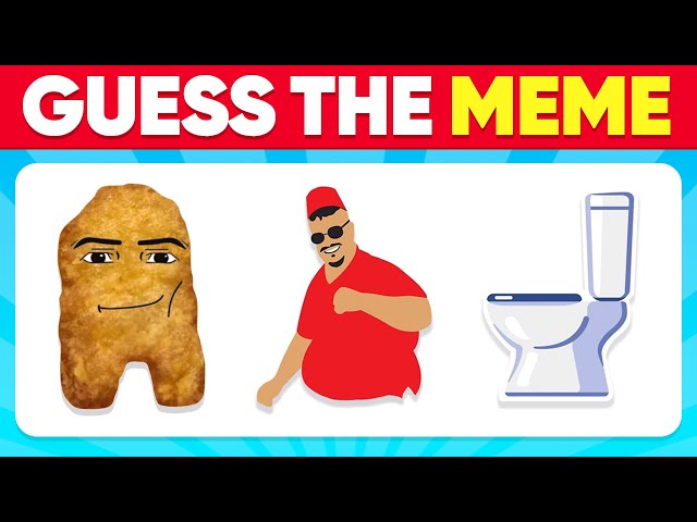 Guess The Meme Song By Emoji | Gedagedigedagedago, MrBeast, Skibidi Toilet, Skibidi Dom Dom Yes Yes