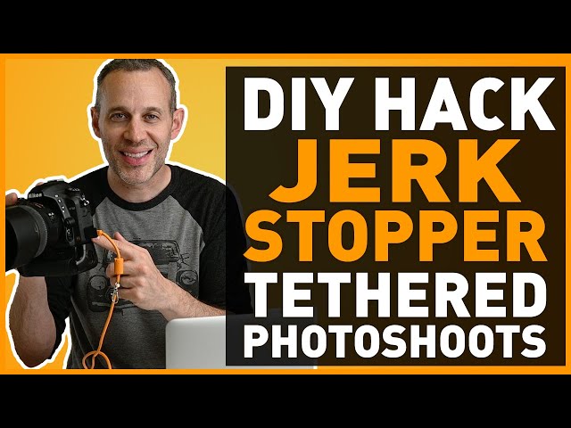 Cheap DIY Jerkstopper Alternative for Photoshoot Tethering Cable Management