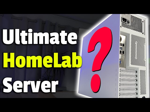 Building My ULTIMATE, All-inOne, HomeLab Server