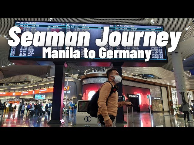 Seaman Life after Covid, Seaman Journey, Travel from Manila to Bremerhaven, Germany. #shorts