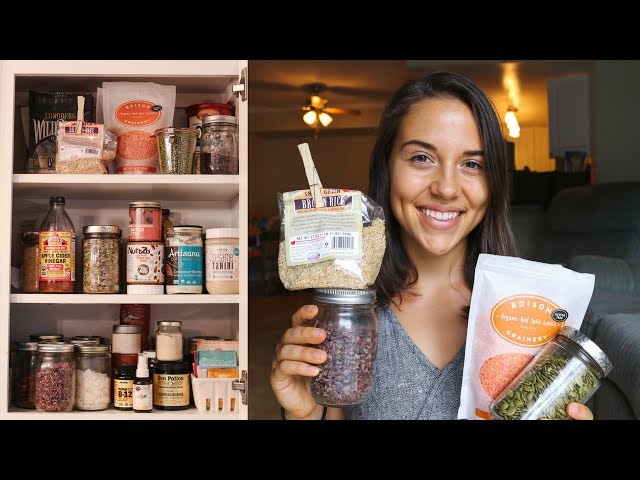 What's in my VEGAN PANTRY! (Updated Tour)
