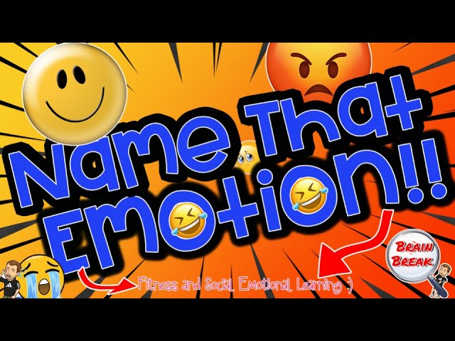 Name That Emotion! Fitness | Brain Break | Health | SEL | Feelings | GoNoodle