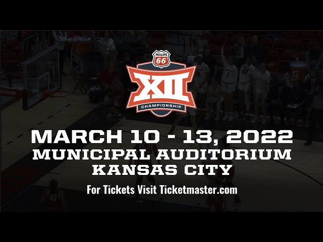Get your tickets for the 2022 Phillips 66 Big 12 Women's Basketball Championship!