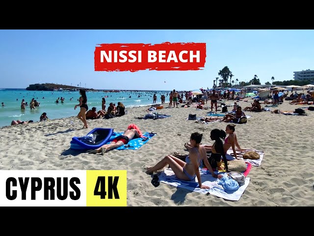 AYIA NAPA, CYPRUS 🇨🇾 [4K] Nissi Beach