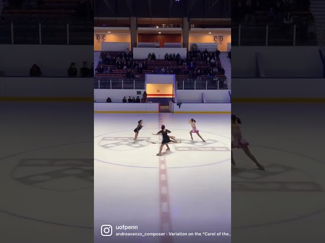 Penn Figure Skating put on a show with their presentation of The Nutcracker at the Penn Ice Rink ⛸️