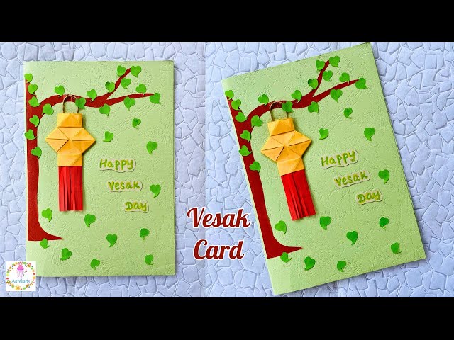 How to make a Vesak Card | Easy Vesak Card Idea | Vesak 2024