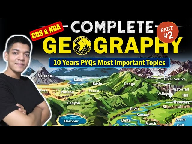 Complete Geography Revision for CDS & NDA Part 2 | Shubham Varshney SSB