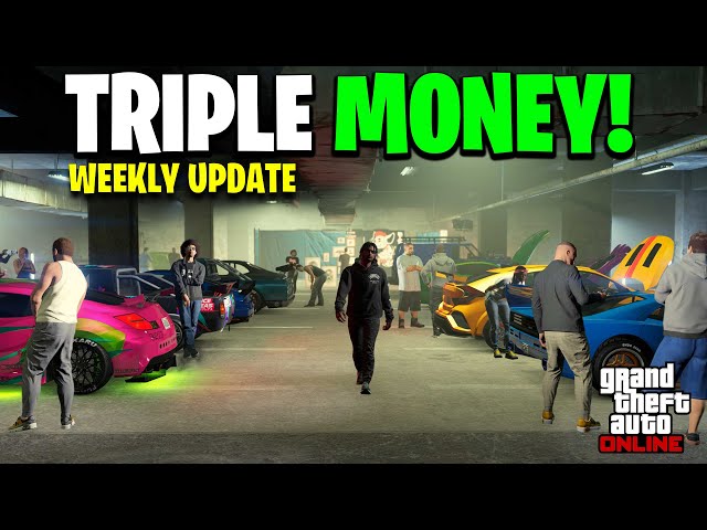 Was This an Accident...?? GTA ONLINE WEEKLY UPDATE! TRIPLE MONEY & DISCOUNTS - Racing Event