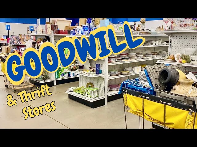Goodwill THRIFT WITH ME || + haul || home decor || YouTube