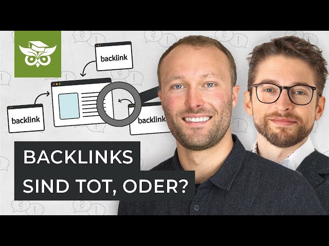 Sind Backlinks in 2022 bedeutungslos? (ft. Bastian Glock)