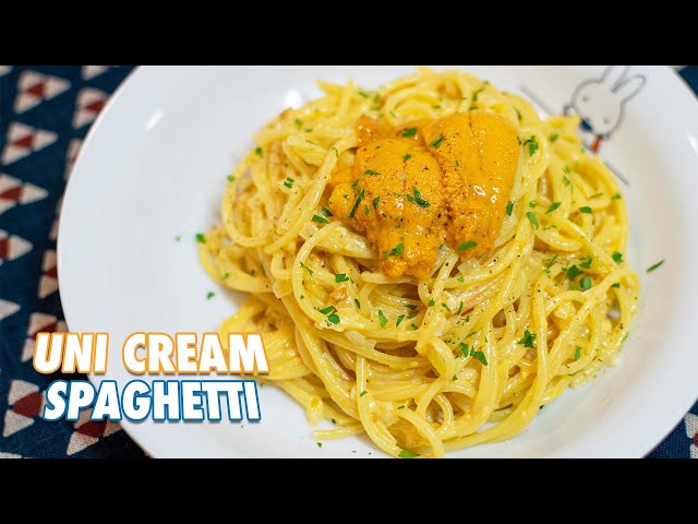 How to Make Uni Cream Spaghetti! Sea Urchin Pasta Recipe