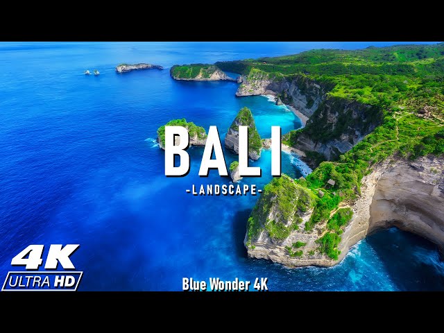 Bali 4k - Relaxing Music With Beautiful Natural Landscape - Amazing Nature