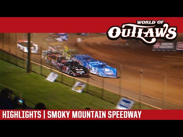 World of Outlaws Craftsman Late Models Smoky Mountain Speedway April 27, 2018 | HIGHLIGHTS