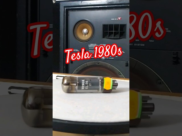#1980s TESLA EL34 vacuum tube for guitar amplifiers @Angelicaaudio