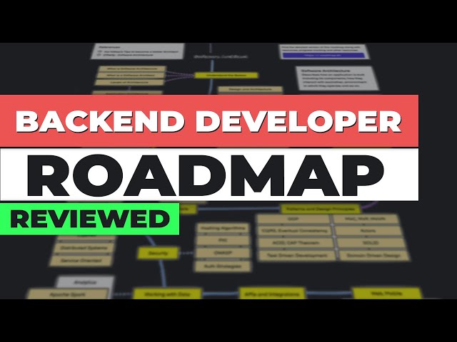 The Backend Developer Roadmap Reviewed || All you need to know