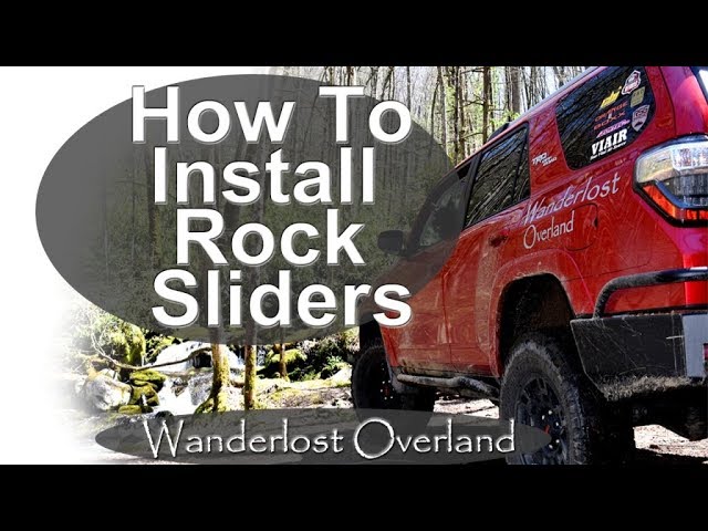 How To Install Rock Sliders- 5th Gen 4Runner