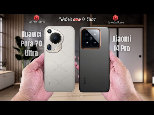 Huawei Pura 70 Ultra vs Xiaomi 14 Pro  Full comparison ⚡Which one is Best