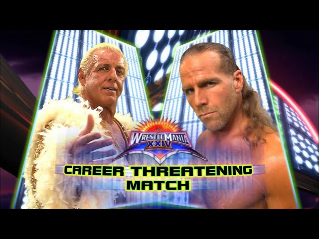 Story of Ric Flair vs. Shawn Michaels | WrestleMania 24