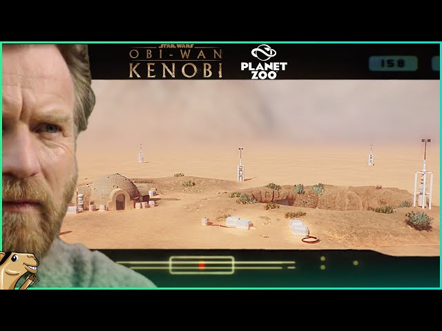Luke Skywalkers Home on Tatooine - OBI-WAN Series Speedbuild in Planet Zoo