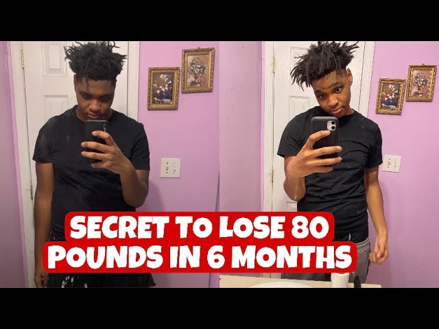 MY SECRET TO LOSING 80 POUNDS IN 6 MONTHS
