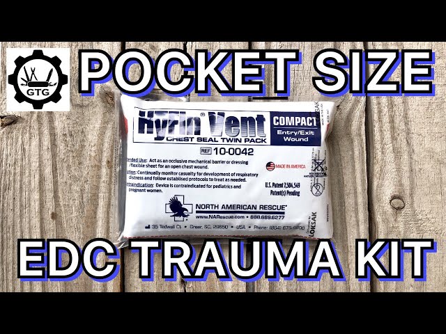 Pocket EDC Trauma Kit | How I Built It