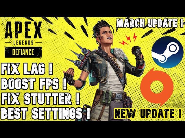 Apex Legend Season 12: How to BOOST FPS and Optimize Performance (March) ✅*NEW UPDATE*