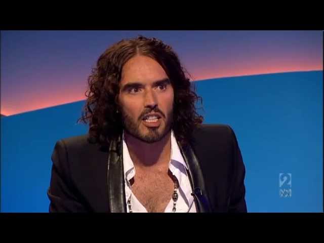 Russell Brand - Impulsive, Priapic Sex Lunatic Interview aired on Australian Tv 23-8-2013