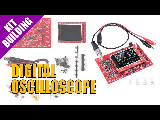 Building a digital oscilloscope kit [LIVE]