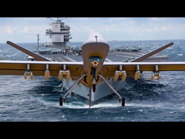US Is Testing New MQ-9 Reaper To Fly From USS Gerald R. Ford Flattops