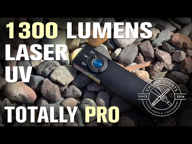 Arkfeld Pro 1300 lumens UV + Laser in One!