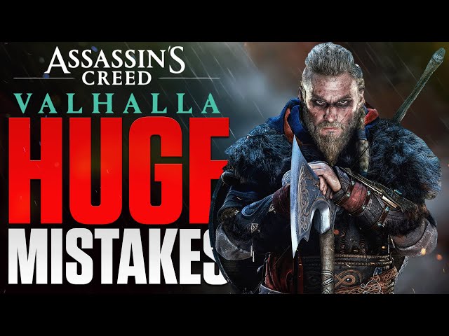 21 HUGE MISTAKES in Assassin's Creed Valhalla - beginner tips