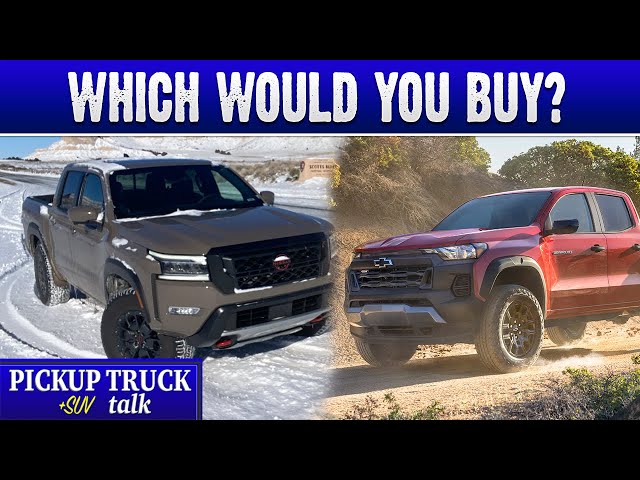 One is Clearly Better? Nissan Frontier vs Chevy Colorado