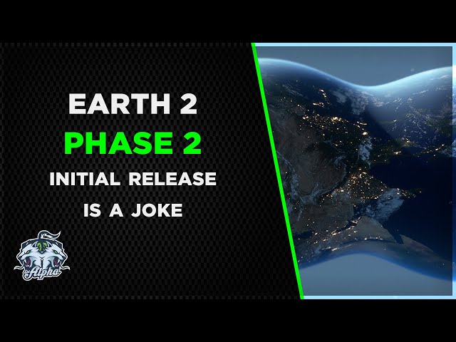 I will now talk about Earth 2 and it's Phase 2 release as well as ShillTubers for over 26 minutes